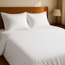 Luxury 100% Egyptian Cotton Extra Deep Fitted Sheet Set with Pillowcase