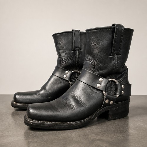 Frye black leather women - black, women's