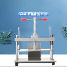 Manual Paper Press Machine A4 Book Press Bookbinding Notes Office Invoice Press