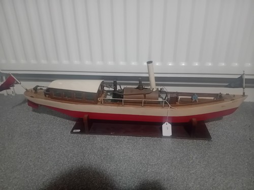 Live steam boat approx - rc,