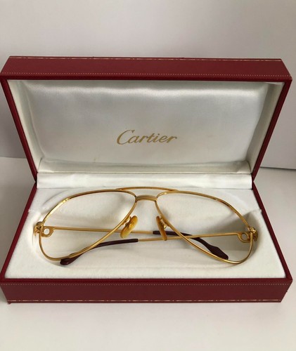 Cartier vendome gold glasses - gold,