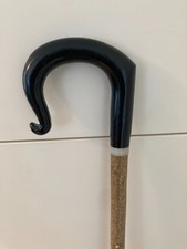 Lovely Black resin crook on