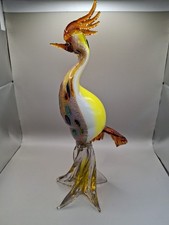 Large Vintage Murano Crested