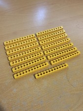 15x Lego Technic Yellow
