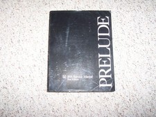 1995 Honda Prelude Service