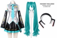 Hatsune Miku Cosplay Outfit +