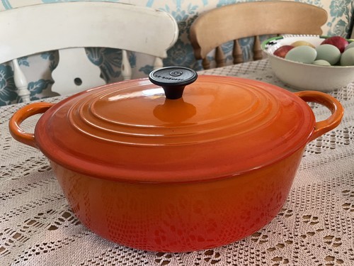 Creuset cast iron - cast, enamelled