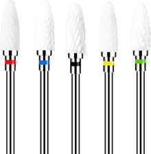 Ceramic Nail Drill Bits Set 5