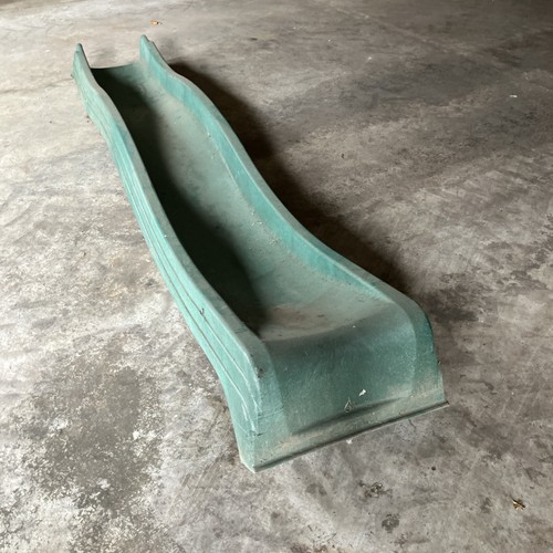 Used green jungle gym - green,