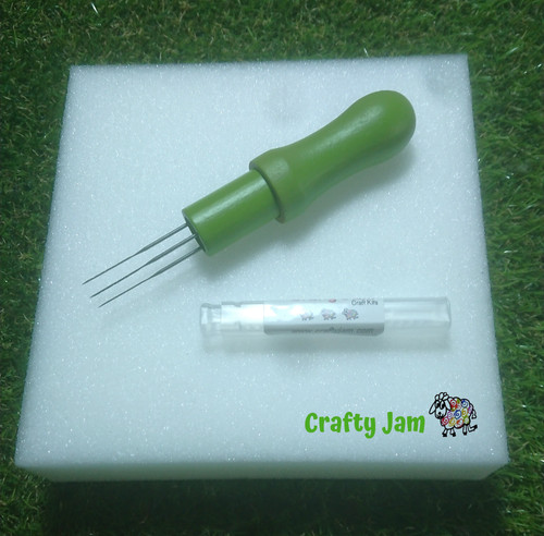 Needle felting wooden - 3,