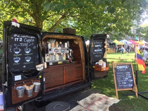 Mobile coffee van for - van,