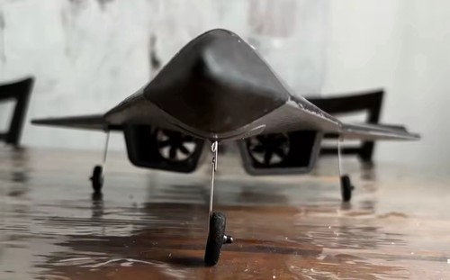 Fighter jet airplane - fighter, 4ch