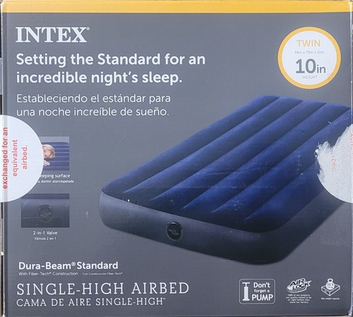 Intex single high airbed - intex, single-high