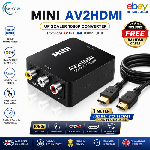 Rca hdmi converter rgb - to,