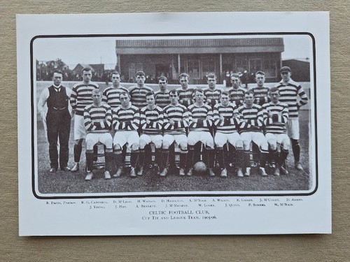 Celtic memorabilia 1905 06 - celtic, 1905-06