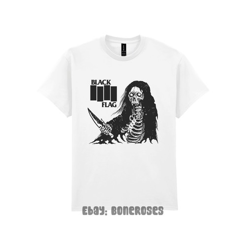 Black flag shirt music - flag, t-shirt,