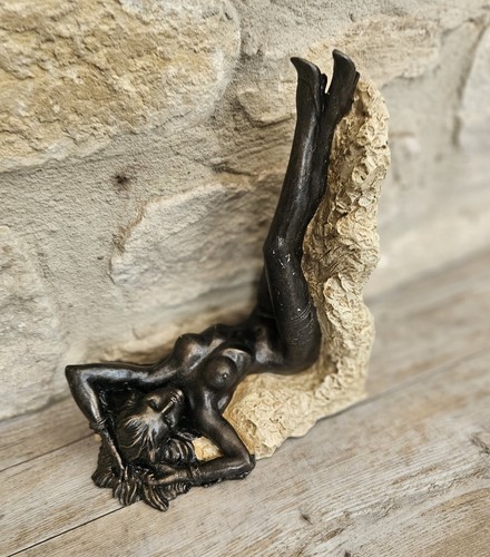 Vintage nude lady - nude, figurine