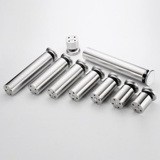 Adjustable Furniture Legs 4Pcs Stainless Steel 6-15cm Height Heavy Duty Cabinet