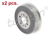 X2 PCS REAR BRAKING DRUM BRAKE