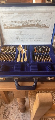 Solingen place setting gold - setting,