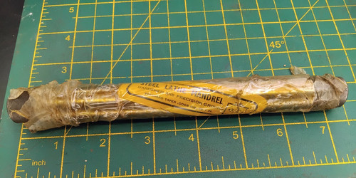 Lathe mandrel standard - mandrel, 3/4"