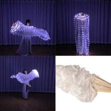 LED Belly Dance Silk Fan 1.8m