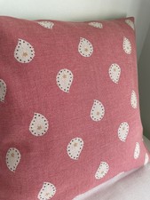 Susie Watson Rose Mika Fabric Cushion Cover Laura Ashley  Plain Back
