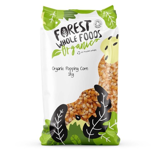 Organic popping corn - organic,