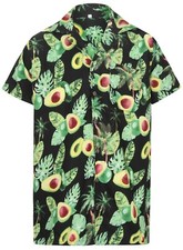 AVOCADO HAWAIIAN SHIRT STAG