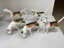 5 THICK LEGGED FOXHOUNDS ALL