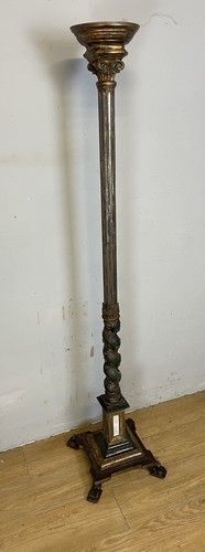 C18th painted and gilded