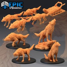 Giant Wolf Miniature 28-32mm
