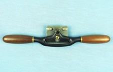 Veritas PM-V11 Flat Sole Spokeshave Wood Handles Twin Adjustment Wheels - Nice!
