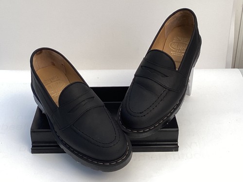 Solovair black greasy leather - solovair,