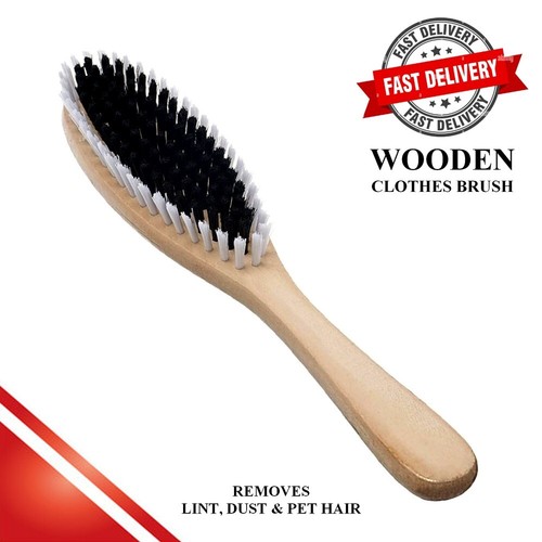 Wooden clothes brush lint - wooden, –
