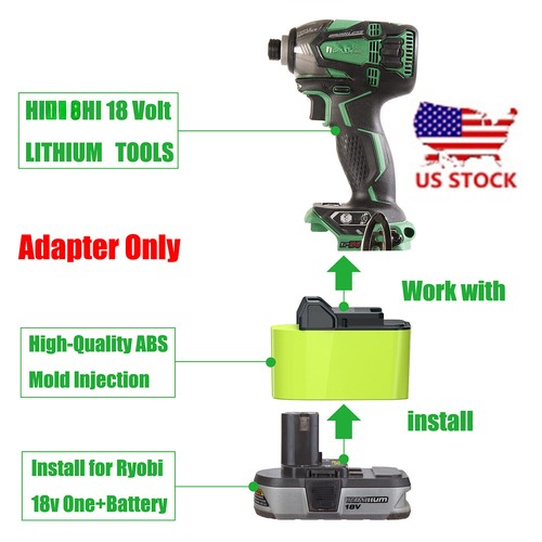 Adapter for hitachi 18v - 1x,