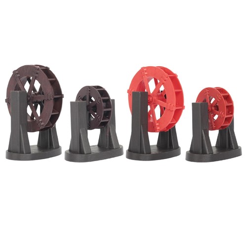 Miniature water wheel model