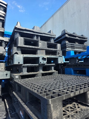 Plastic pallets 1200 x 1000 - -,