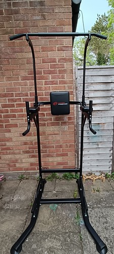 Adjustable power tower dip - power,