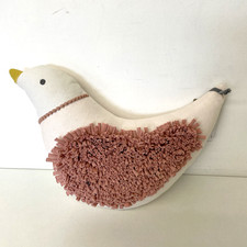 Pink & Ivory Bird Shape