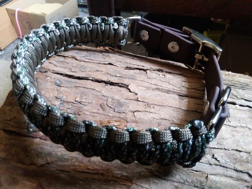 Handmade adjustable dog - handmade, collar