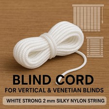 Venetian Blind Cord White