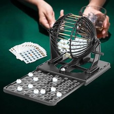 Bingo Lottery Machine Cage Set