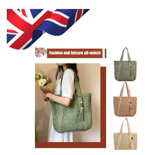 Beach Bag Summer Rattan Large