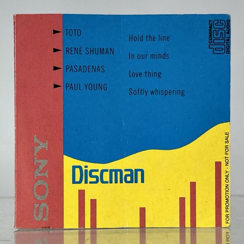 Rare sony discman - 3”, sampler