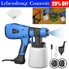 1000ML Paint Sprayer Electric Spray Gun Machine Handheld 900W for Fence Home DIY
