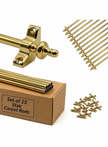 Set stair carpet rods - |,