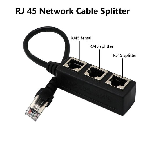 Rj45 lan ethernet splitter - rj45,