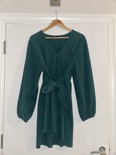 ZARA Forest Green Pleated