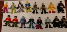 DC Imaginext Figure Bundle Collection  16x Figures inc Joker, Mr Freeze, Batman 